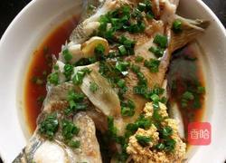 葱油鲈鱼的做法图解3