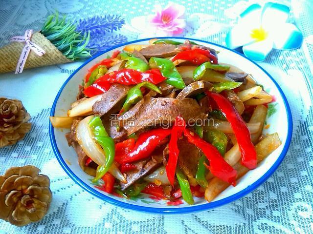 香辣猪心肉