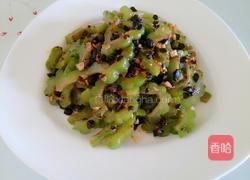 豆豉苦瓜的做法图解9
