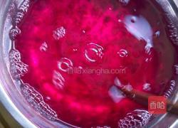 火龙果白凉粉果冻牛奶的做法图解11