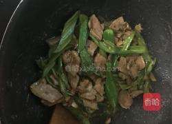 青椒炒猪肝的做法图解7