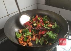 彩椒炒河虾的做法图解4