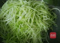炒洋瓜丝的做法图解3