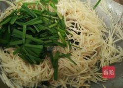韭菜炒茭瓜丝的做法图解4