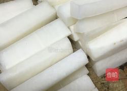 爽口萝卜的做法图解2