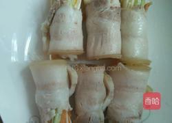 金菇花肉卷的做法图解4