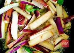 清炒茄子的做法图解5