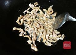 榨菜炒肉丝的做法图解4