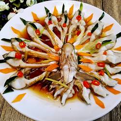 清蒸孔雀开屏鱼的做法[图]