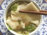 面片 （拽面 拉条白面疙瘩）