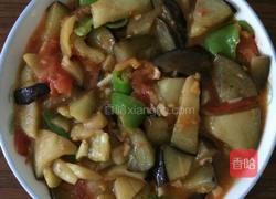 西红柿烧茄子的做法图解4
