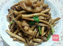 茶树菇炒五花肉的做法图解6