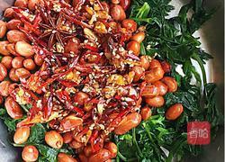 【芹菜叶拌花生米】的做法图解11