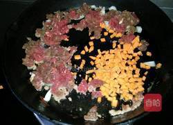 孜然牛肉炒大米饭的做法图解5