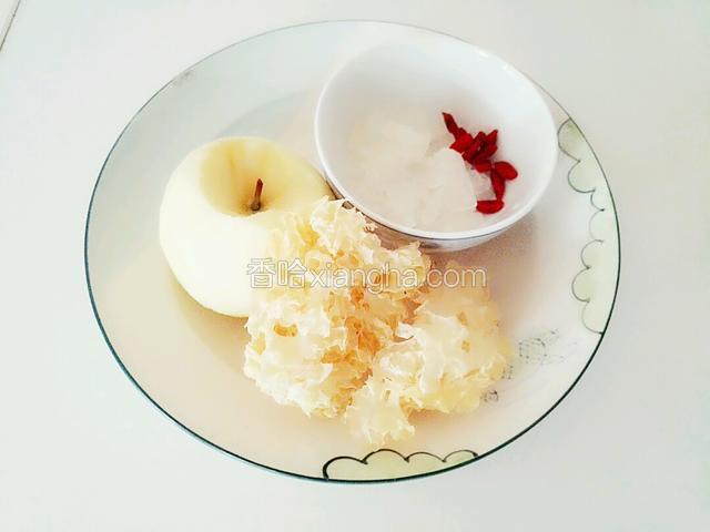 准备好所有食材