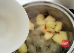 冰糖苹果银耳汤的做法图解6