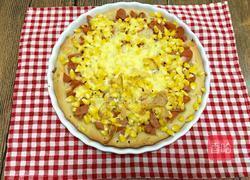 玉米火腿肠批萨的做法图解8