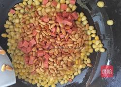 松子熏肠玉米的做法图解4