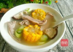 香菇玉米肚片汤的做法图解16