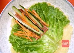 自创手抓鸡蛋卷的做法图解7