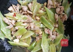 青笋肉片的做法图解5