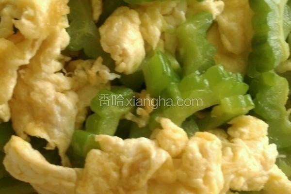 苦瓜炒鸡蛋