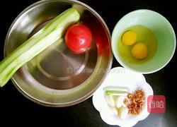 丝瓜蕃茄炒鸡蛋的做法图解1