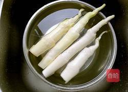 茭白炒肉丝的做法图解5