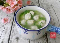 生菜肉丸汤的做法图解9
