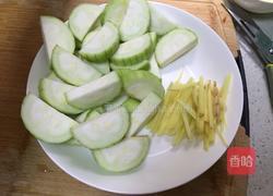 丝瓜蛤蜊汤的做法图解2