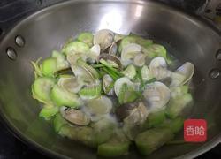 丝瓜蛤蜊汤的做法图解7