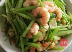 香芹虾仁的做法图解7