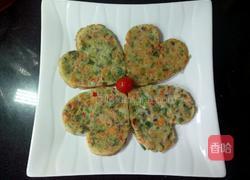 什锦蔬菜豆渣饼的做法图解10