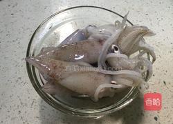 清蒸墨鱼仔的做法图解1