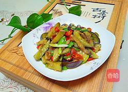 家常炒茄子的做法图解5