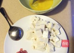菠菜豆腐瘦肉海米蛋花汤的做法图解2