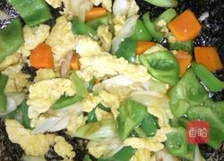 彩椒炒鸡蛋的做法图解10