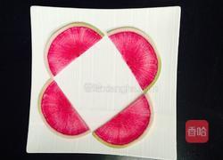 蜂蜜水沾心里美的做法图解4