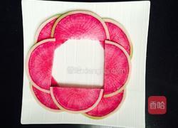 蜂蜜水沾心里美的做法图解5