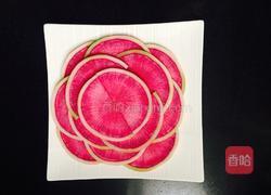 蜂蜜水沾心里美的做法图解8