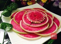 蜂蜜水沾心里美的做法图解9