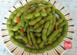 盐水煮毛豆的做法图解4