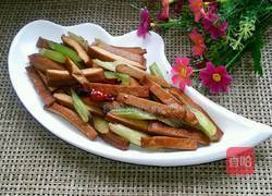 西芹炒香干的做法图解8