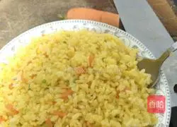 Golden Egg Fried Rice Recipe Illustration 9