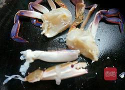 姜葱炒蟹的做法图解6