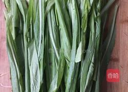 清炒油麦菜的做法图解1