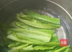 麻酱油麦菜的做法图解2