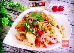 紫洋葱胡萝卜炒鸡蛋的做法图解9