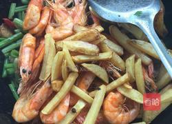 干锅排骨香辣虾的做法图解12