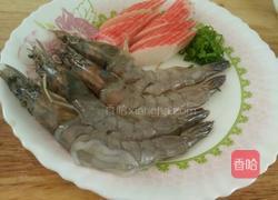 海鲜干贝燕麦粥的做法图解2